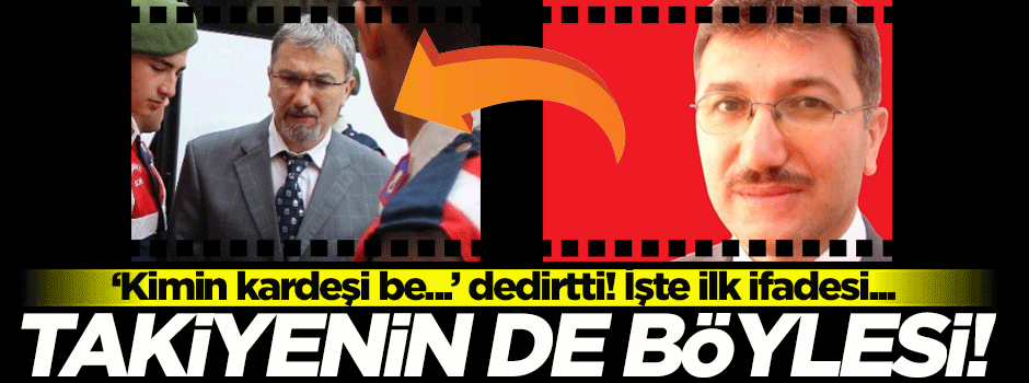 'Adil Öksüz ile kardeş olma iradesi bana ait değil'