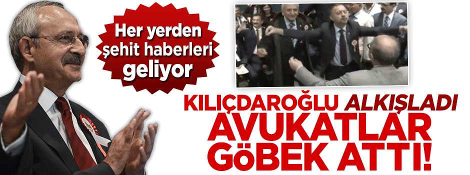 Adli yıl açılışında avukatlar göbek attı!