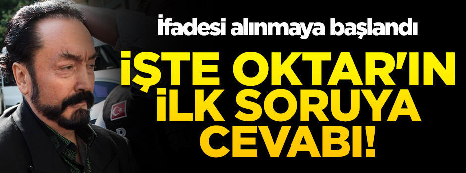 Adnan Oktar tüm suçlamaları reddetti