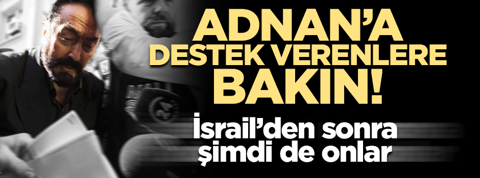 Adnan Oktar'a İsrail'den sonra bir destek de Mısır'dan!