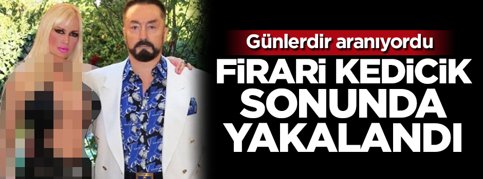 Adnan Oktar'ın gözde kediciklerinden Tülay Kumaşcı gözaltına alındı