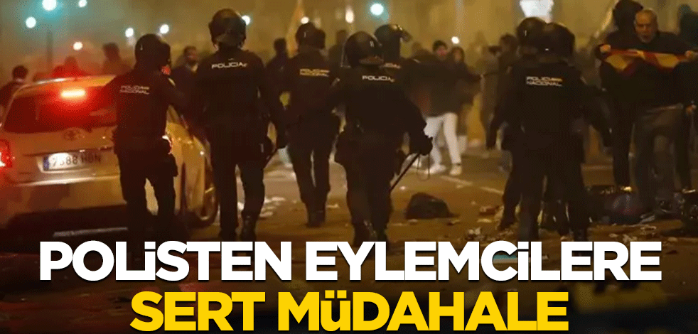 Af yasa tasarısı ülkeyi karıştırdı! Polis eylemcilere sert müdahale etti