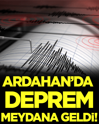 AFAD duyurdu: Ardahan'da deprem meydana geldi!