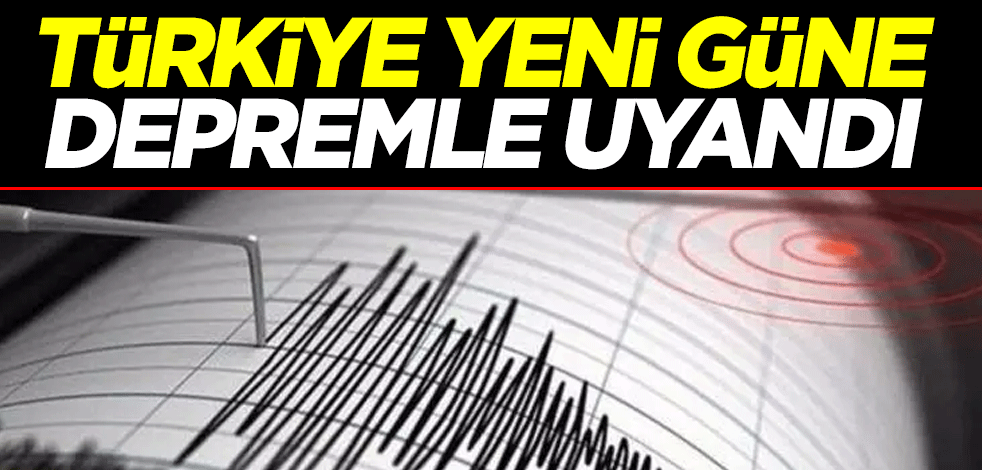 AFAD duyurdu! Erzincan'da 4.0 büyüklüğünde deprem