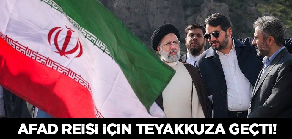 AFAD Reisi için teyakkuza geçti!