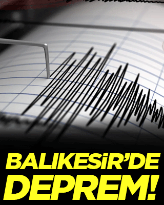 AFAD'dan açıklama: Balıkesir'de deprem meydana geldi!