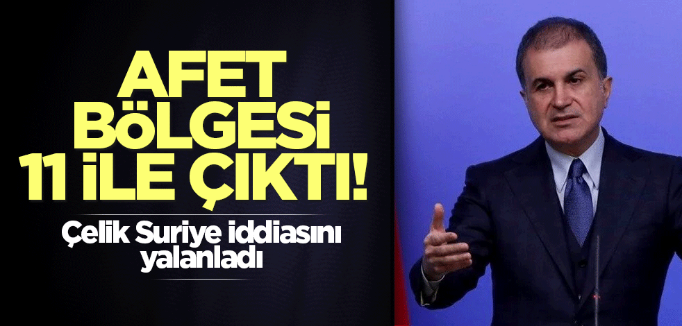 Afet bölgesi 11 ile çıktı!