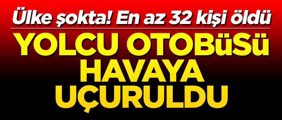 Afganistan'da otobüse saldırı! 30'dan fazla ölü