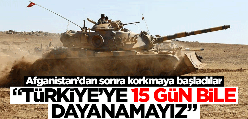 Afganistan'daki gelişmenin ardından korkmaya başladılar! "Türkiye'ye 15 gün bile dayanamayız"
