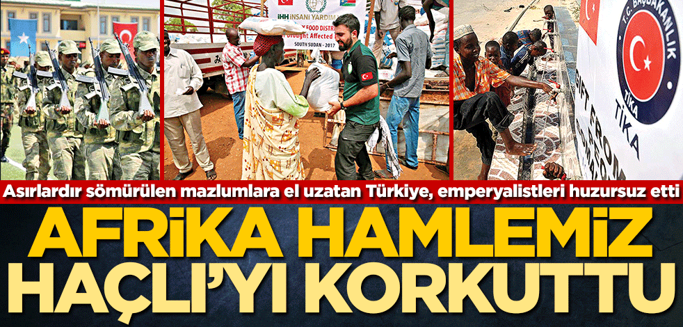 Afrika hamlemiz Haçlı’yı korkuttu
