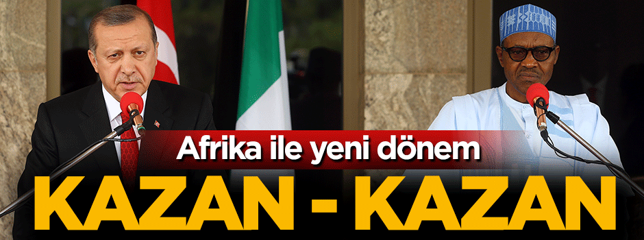 Afrika ile kazan-kazan dönemi