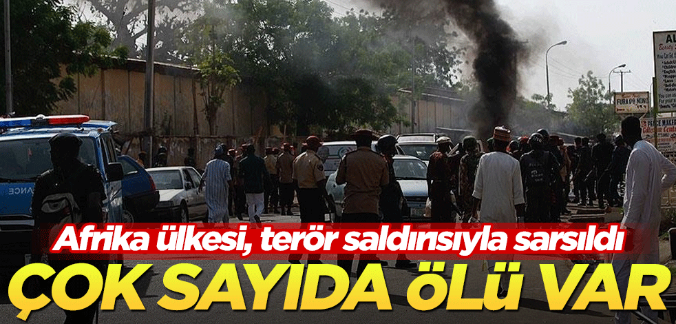 Afrika ülkesi, terör saldırısıyla sarsıldı: 56 ölü