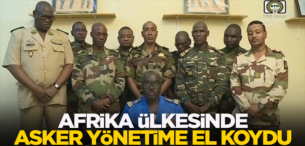 Afrika ülkesinde asker yönetime el koydu