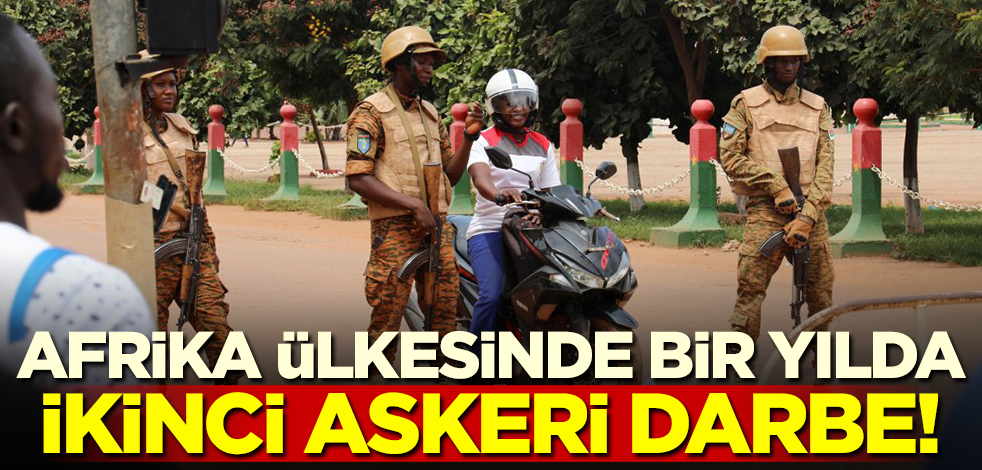 Afrika ülkesinde bir yılda ikinci askeri darbe!