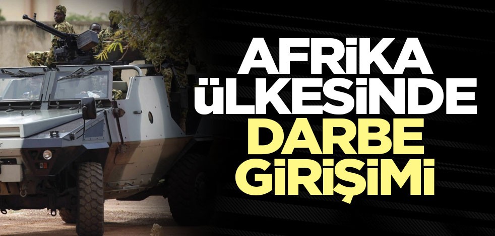 Afrika ülkesinde darbe girişimi