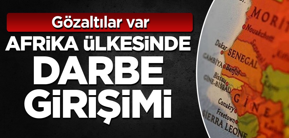 Afrika ülkesinde darbe girişimi
