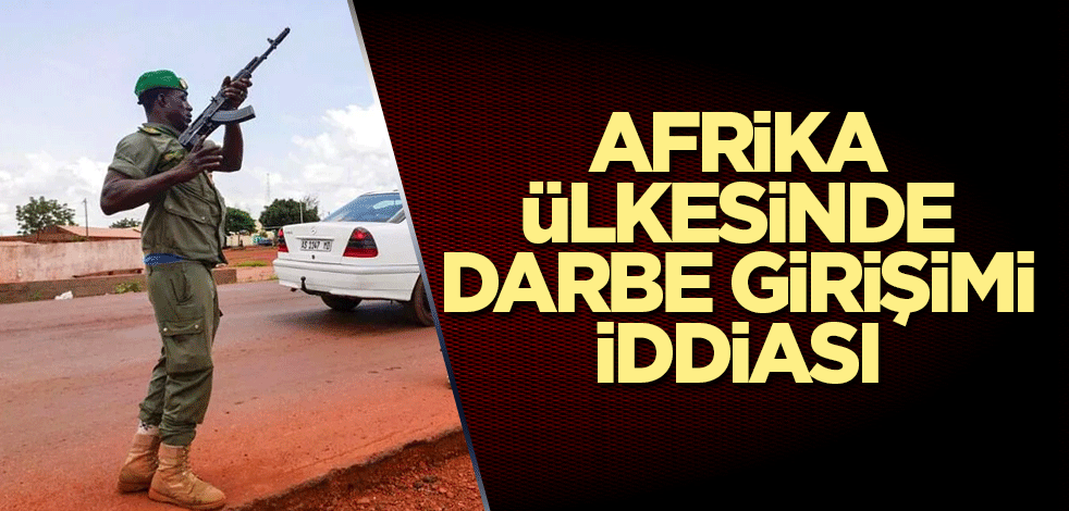 Afrika ülkesinde darbe girişimi iddiası