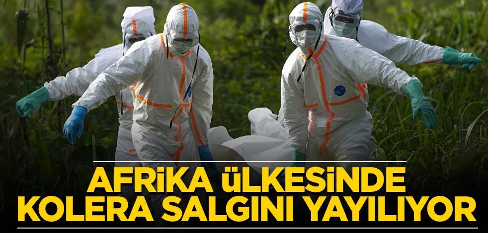 Afrika ülkesinde kolera salgını yayılıyor