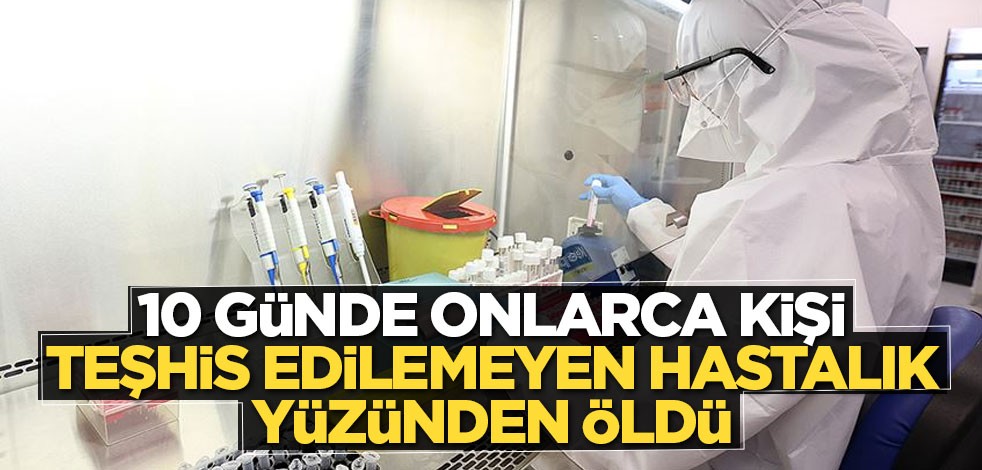 Afrika ülkesinde teşhis edilemeyen hastalık yüzünden onlarca insan öldü
