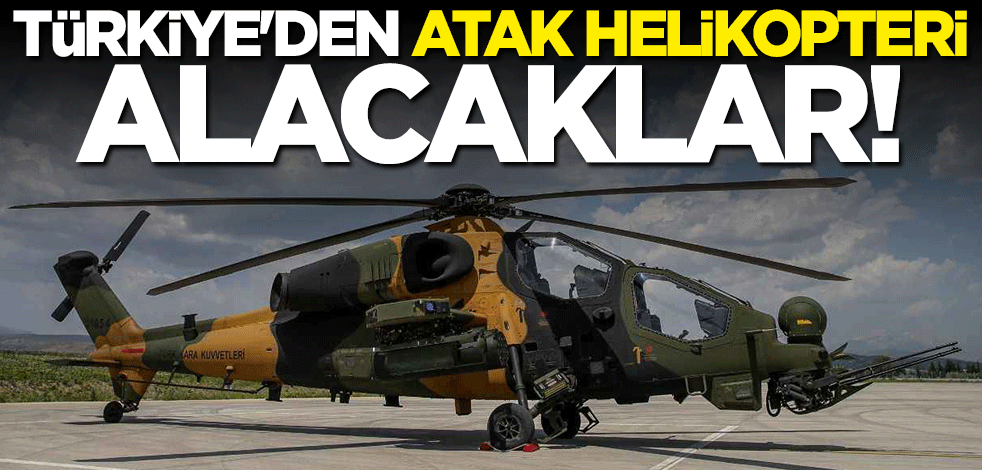 Afrika ülkesinden ATAK Helikopteri açıklaması