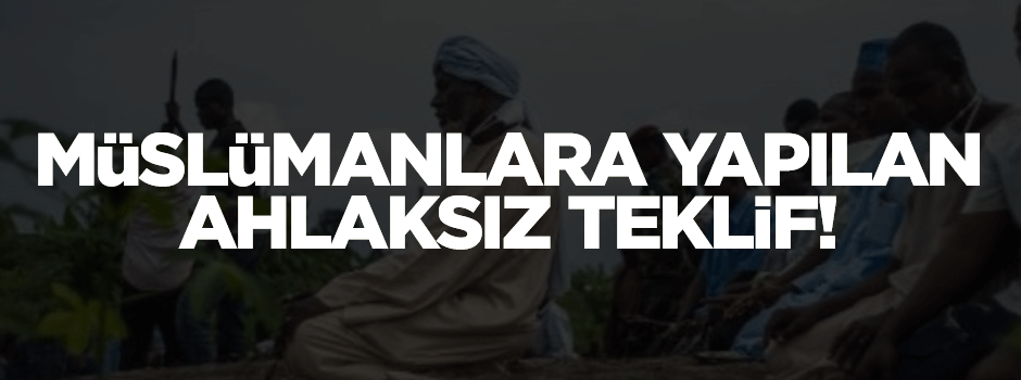 Afrika'da misyonerler boş durmuyor