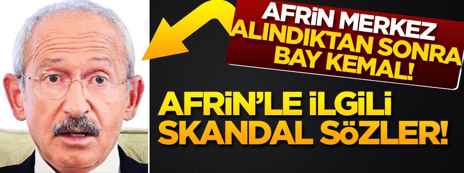 'Afrin merkeze girilmesini doğru bulmuyorum'
