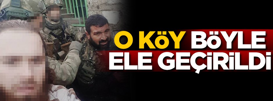 Ali Bekki köyü ele geçirildi, teröristlerden temizlendi