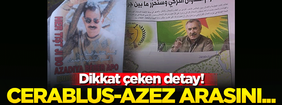 Afrin'de ele geçirilen dökümanlarla ilgili dikkat çeken detay