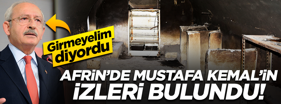 Afrin'de M.Kemal’in kullandığı karargah bulundu