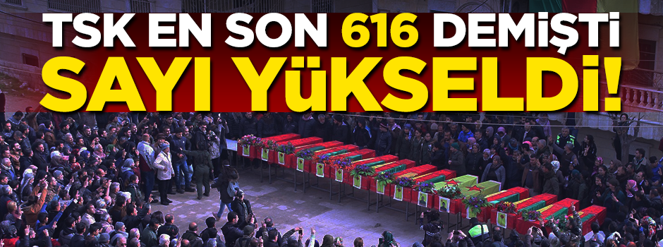 TSK'dan son dakika açıklaması: Afrin'de ödürülen terörist...
