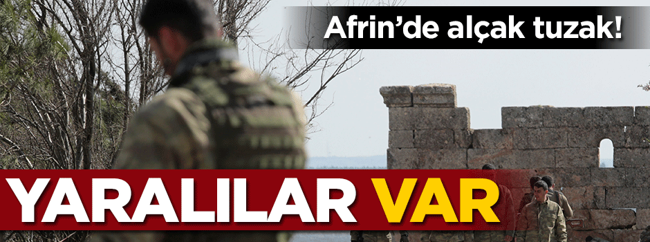 Afrin'de patlama: Yaralı askerler var!