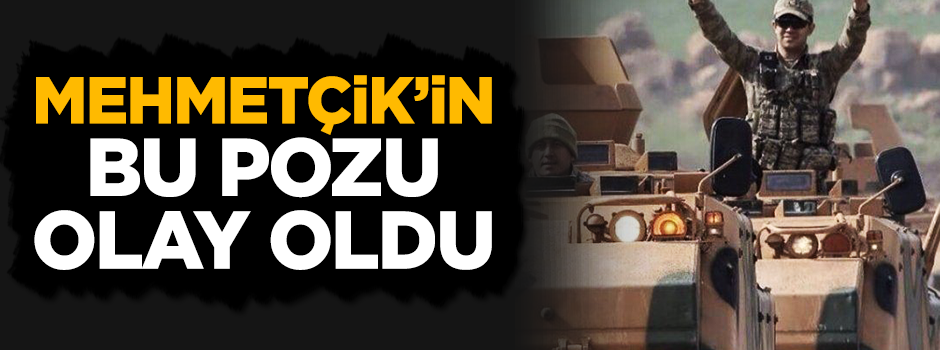 Afrin'deki Mehmetçik'ten birlik beraberlik pozu