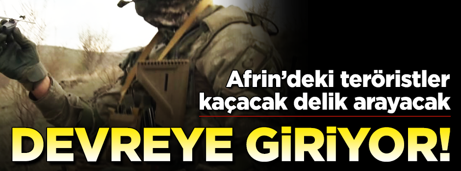 Mikro İHA'lar Afrin'de devreye sokulacak!