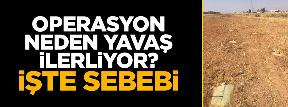 Afrin'den şok görüntü: Her yere mayın döşemişler!