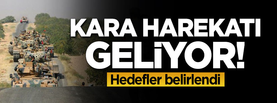Afrin'e kara harekatı geliyor