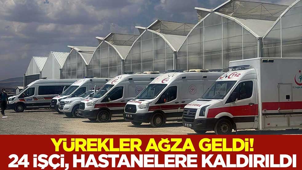 Afyonkarahisar'da yürekler ağza geldi! 24 işçi, hastanelere kaldırıldı