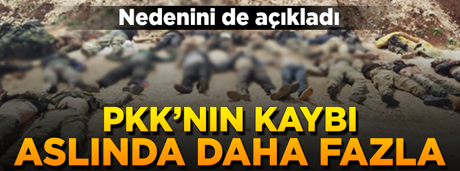 Ağar açıkladı: PKK'nın kaybı daha fazla!