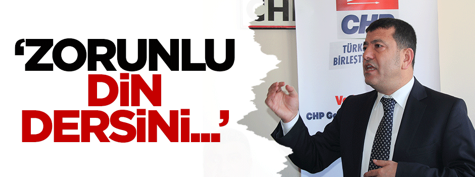 Ağbaba: Zorunlu din dersini...