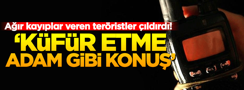 Ağır kayıplar veren PKK'lı teröristler birbirine girdi