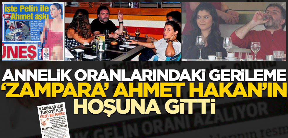 Ağlanacak halimize güldü! Annelik oranlarındaki gerileme ‘zampara’ Ahmet Hakan’ın hoşuna gitti