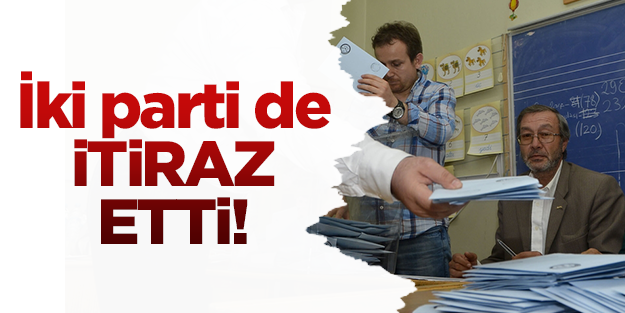  Ağrı'da hem BDP hem AK Parti itiraz etti!