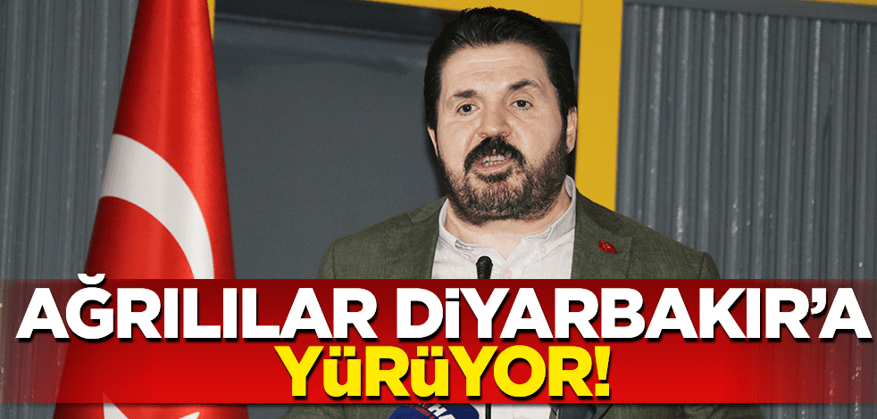 Ağrılılar Diyarbakır'a "Beyaz Yürüyüş"e hazırlanıyor