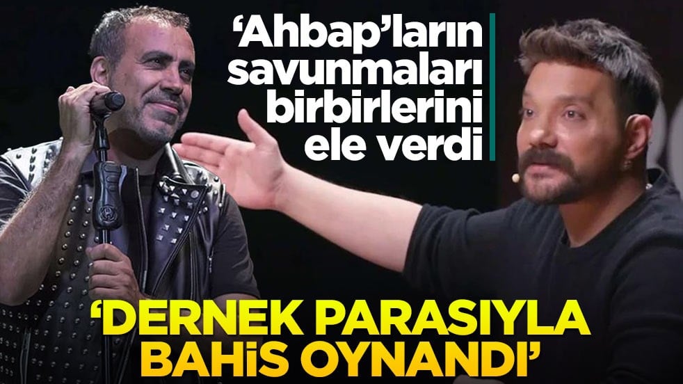 ‘Ahbap’ların savunmaları birbirlerini ele verdi! ‘Dernek parasıyla bahis oynandı’