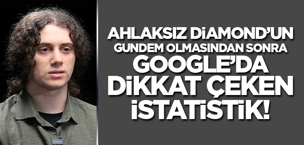 Ahlaksız Diamond Tema'nın gündem olmasından sonra Google'da dikkat çeken istatistik!