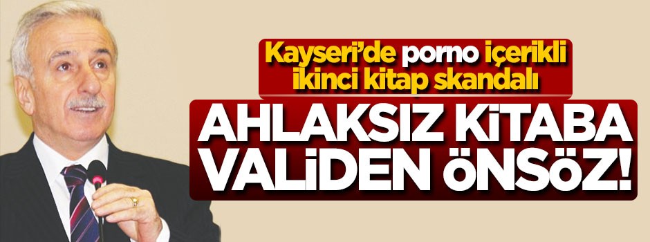 Ahlaksız kitaba validen önsöz