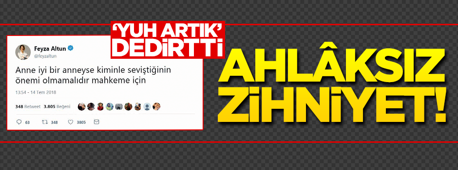 Ahlâksız zihniyet
