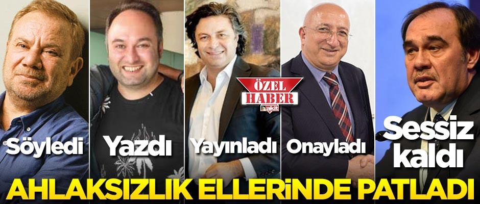 Ahlaksızlık ellerinde patladı!