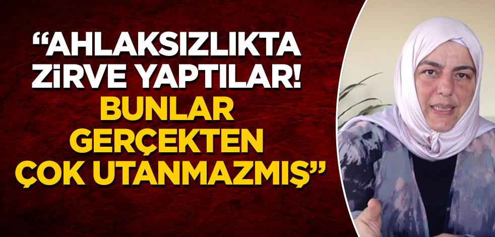 Ahlaksızlıkta zirve yaptılar! Bunlar gerçekten çok utanmazmış