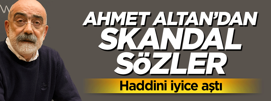 Ahmet Altan'dan 'iç savaş' çağrısı!