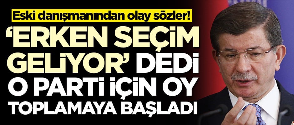 Ahmet Davutoğlu'nun eski danışmanı Atılgan Bayar, Demokrat Parti için oy istedi